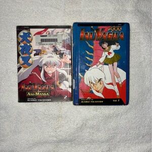 Inuyasha Manga Volumes 1 and 2